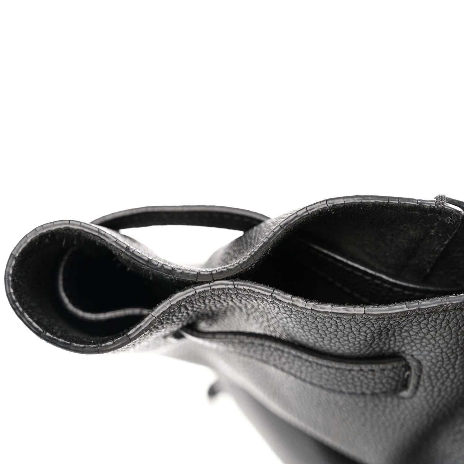 Celine Soft Grained Calfskin Medium Belt Cabas Phantom Black 13 of 13
