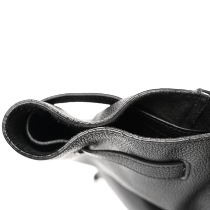 Celine Soft Grained Calfskin Medium Belt Cabas Phantom Black 13 of 13