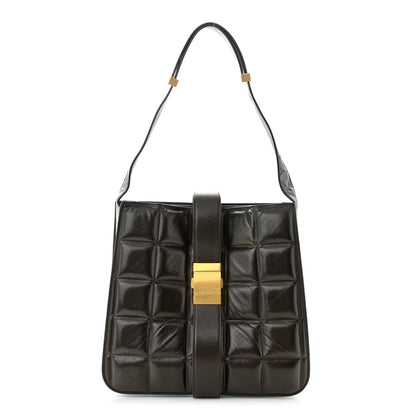 Bottega Veneta Nappa Maxi Intrecciato Padded Marie Bag Brown 1 of 12
