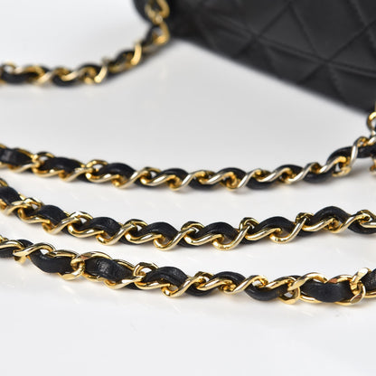 Chanel Lambskin Quilted Mini Square Flap Black 11 of 11