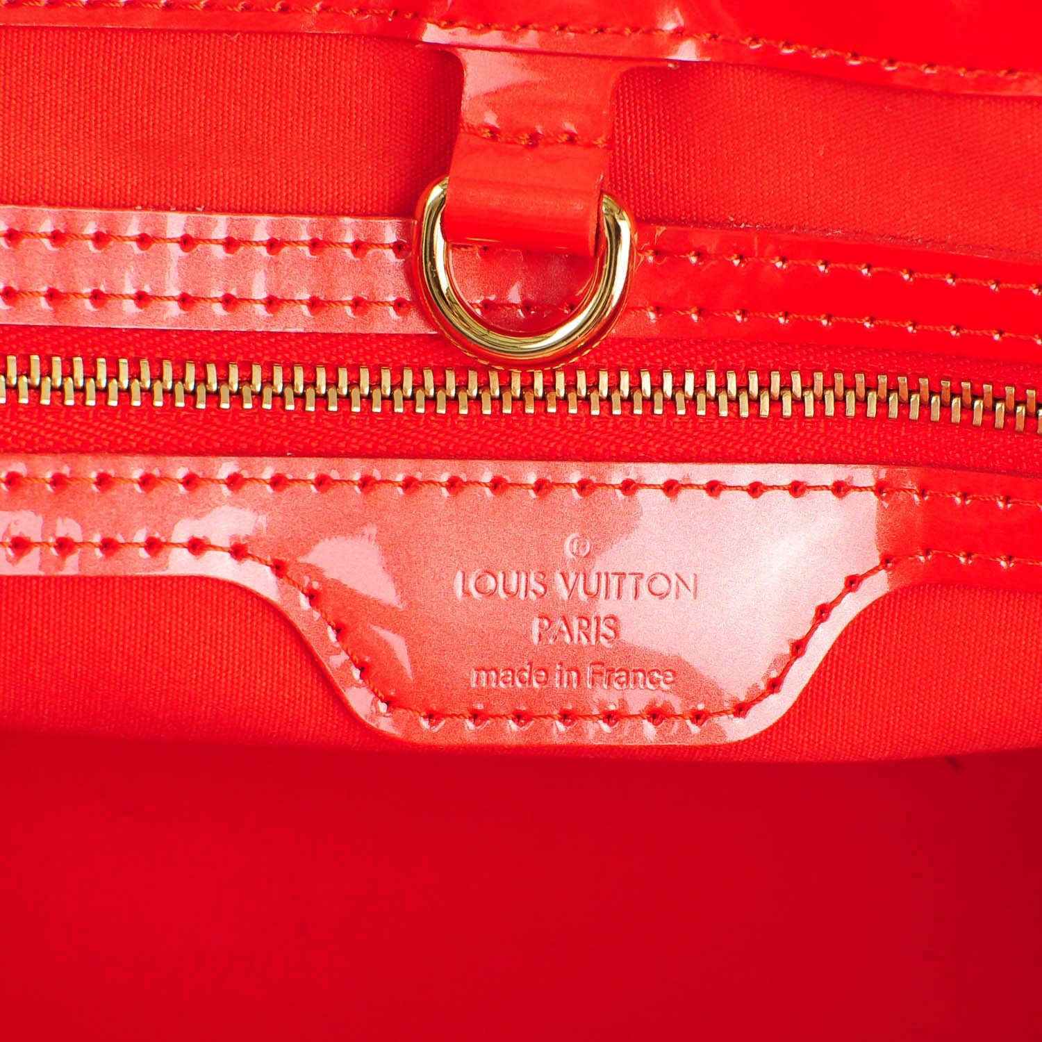 Louis Vuitton Vernis Wilshire PM Orange Sunset 6 of 7