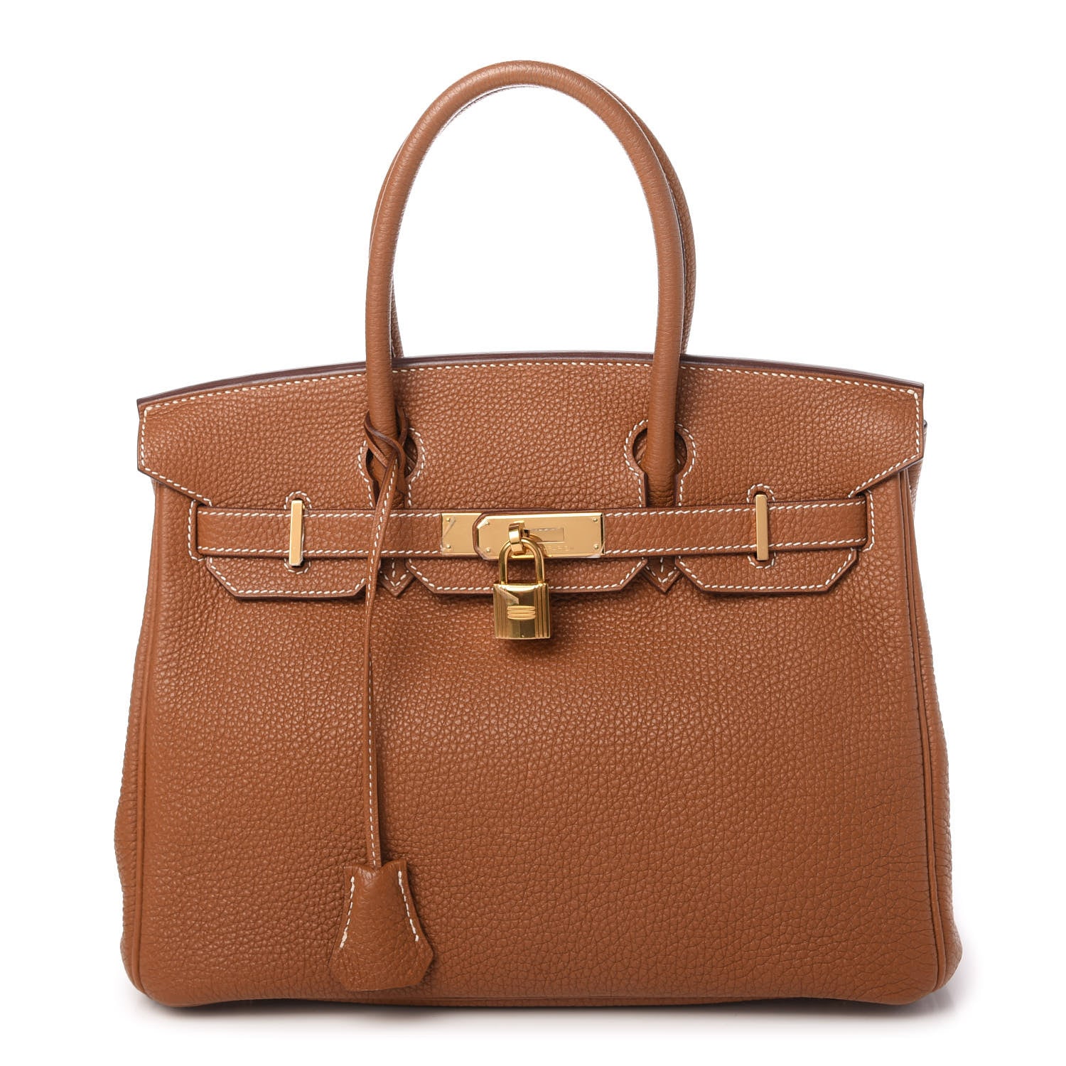 Hermes Togo Birkin 30 Gold 1 of 10