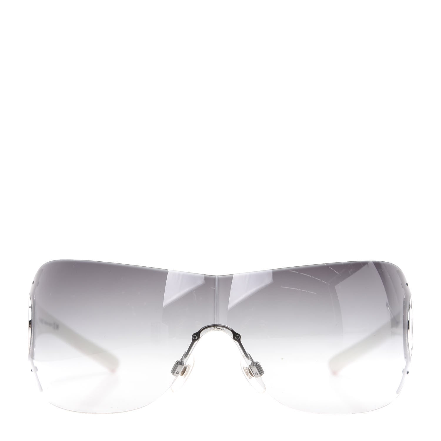 Chanel CC Sunglasses 4145 White 2 of 10