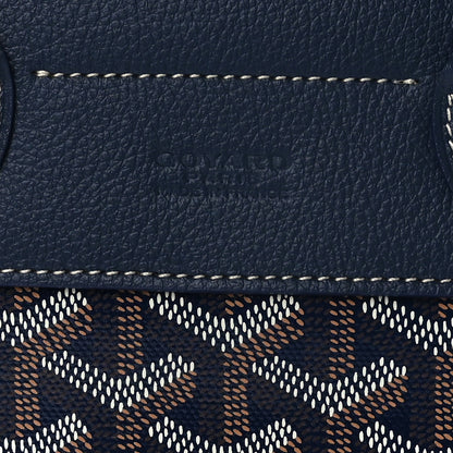 Goyard Goyardine Calfskin Mini Alpin Backpack Navy 6 of 8