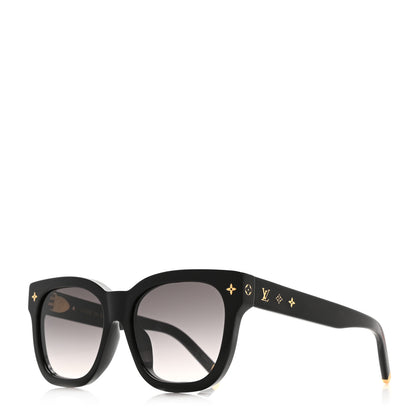 Louis Vuitton Acetate My Monogram Square Sunglasses Z1523E Black 1 of 8
