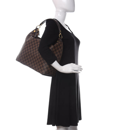 Louis Vuitton Damier Ebene Duomo Hobo 2 of 11