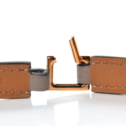 Hermes Swift Rivale Double Tour Bracelet T2 Gris Asphalte 7 of 8