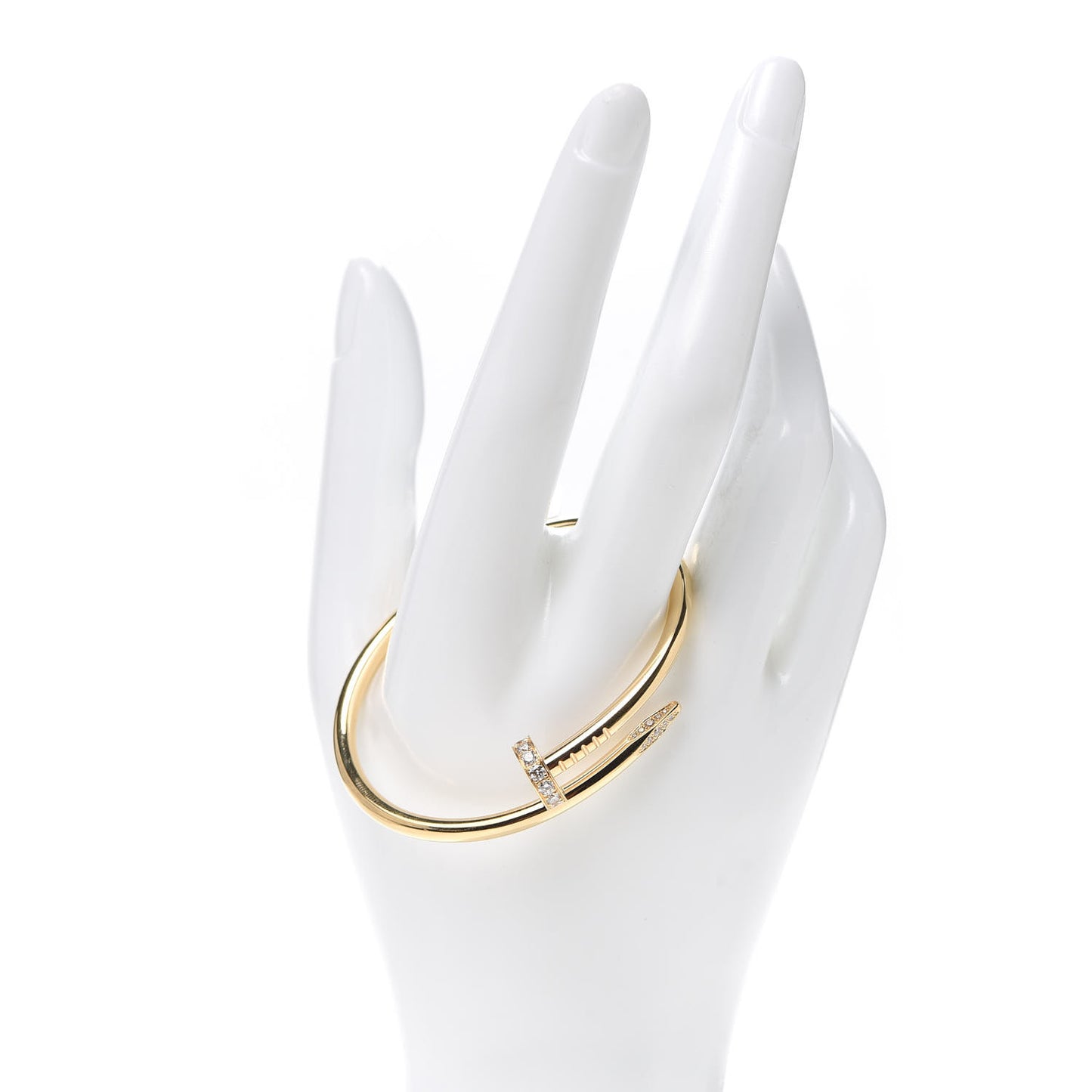 18K Yellow Gold Diamond Juste Un Clou Bracelet 15