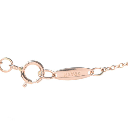 Tiffany 18K Rose Gold Diamond .07ct Elsa Peretti Diamonds by the Yard Pendant Necklace 8 of 8