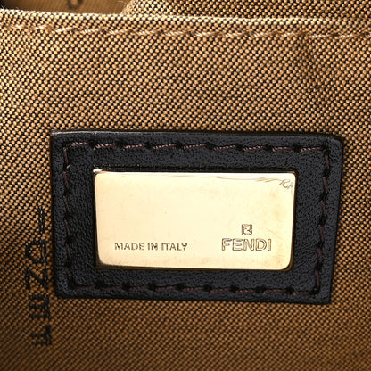 Fendi Zucca Cuoio Lucido Large Chef Boston Tobacco Moro 7 of 11