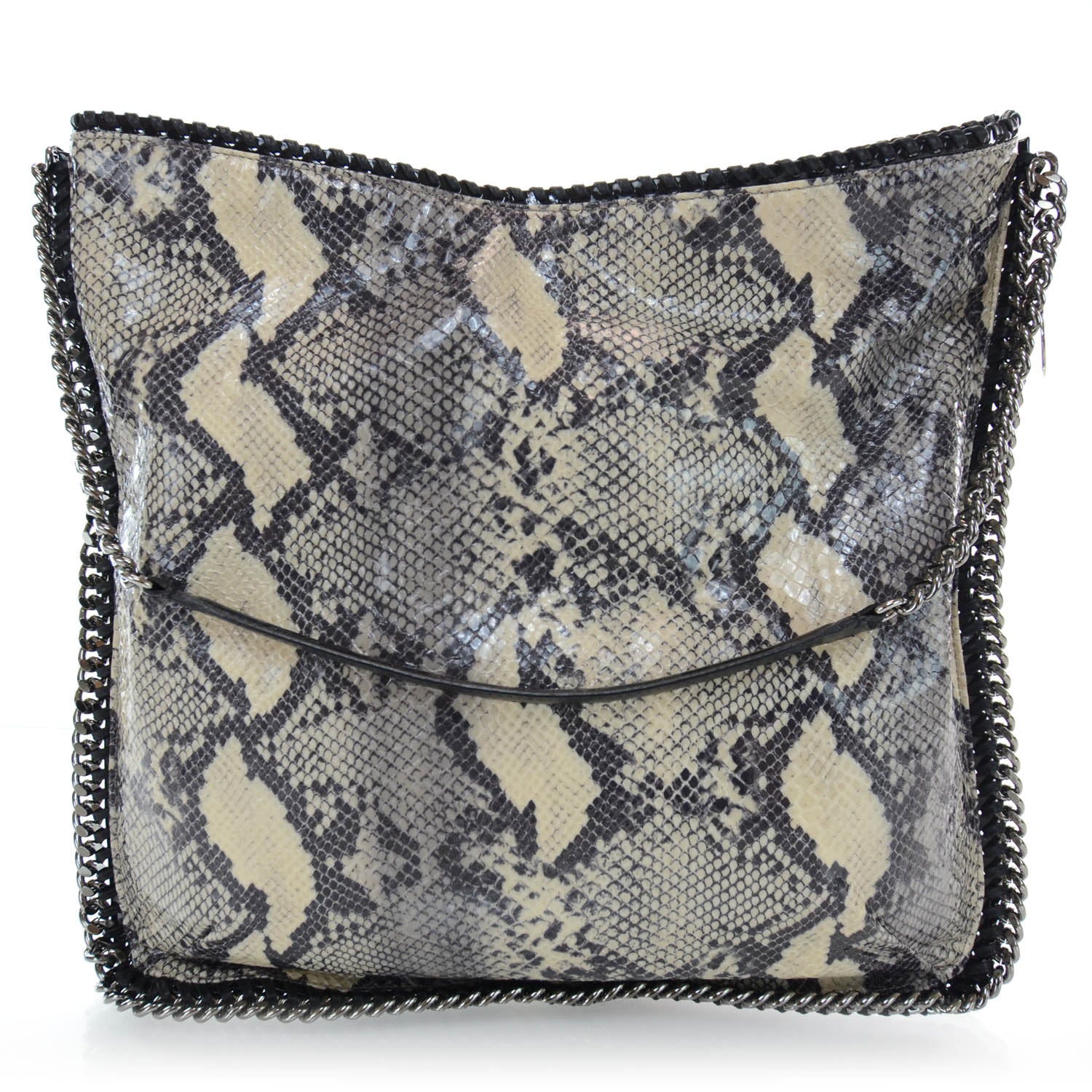 Stella McCartney Faux Python Large Falabella Tote 3 of 8