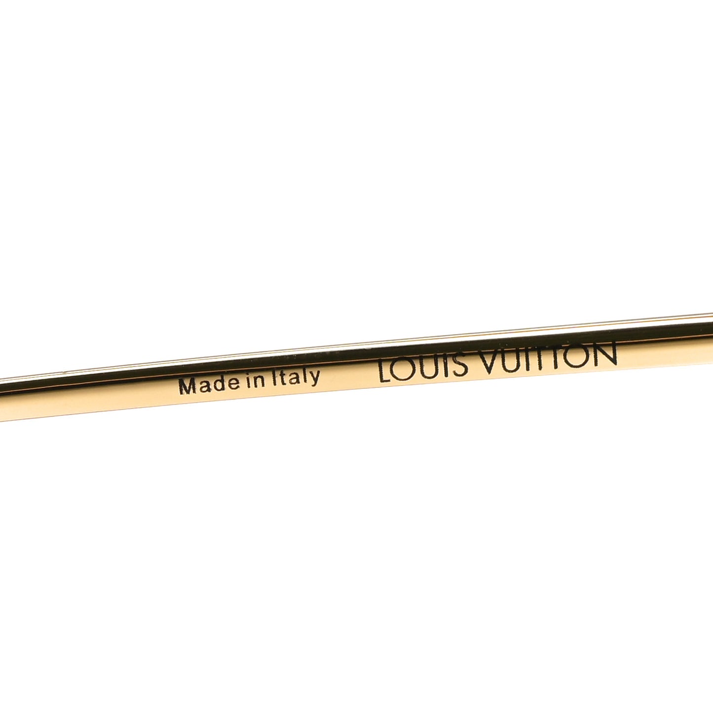 Metal LV Charm Cat Eye Sunglasses Z1720U Gold