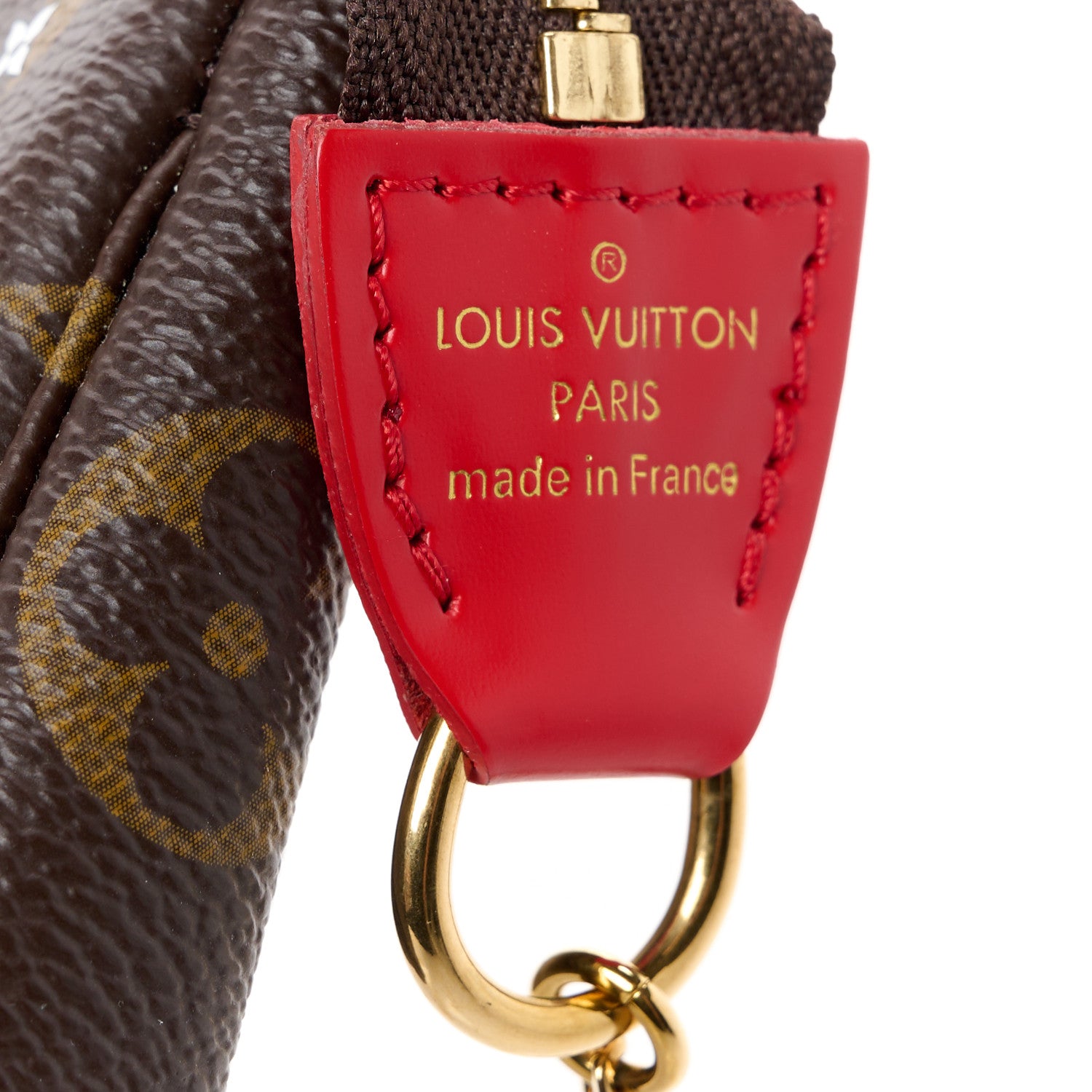 Louis Vuitton LOUIS VUITTON Monogram 2020 Christmas Animation Bumper Cars Mini Pochette Accessories Coquelicot 7 of 10