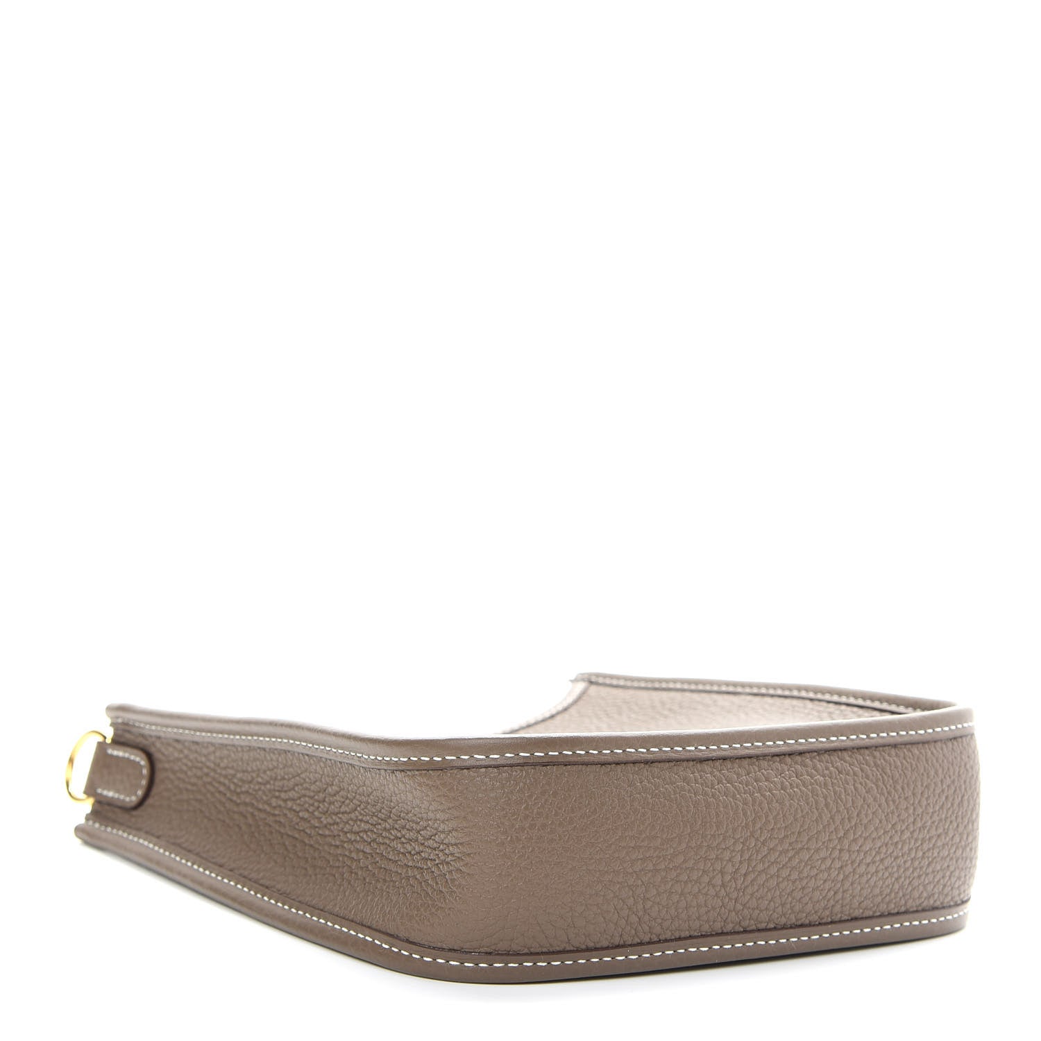 Hermes Taurillon Clemence Amazone Evelyne TPM Etoupe Bleu Indigo 4 of 9