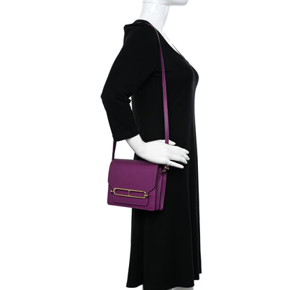 Hermes Evercolor Mini Sac Roulis Anemone 2 of 11