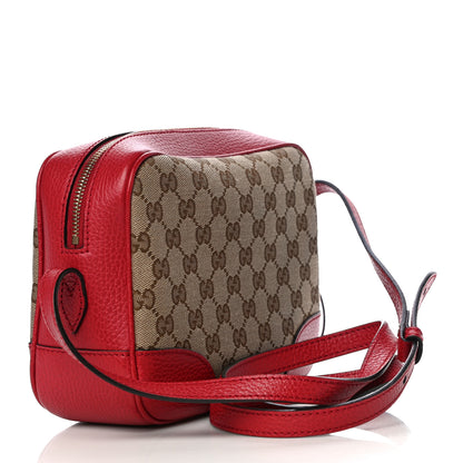 Gucci Monogram Mini Bree Messenger Bag Red 3 of 15