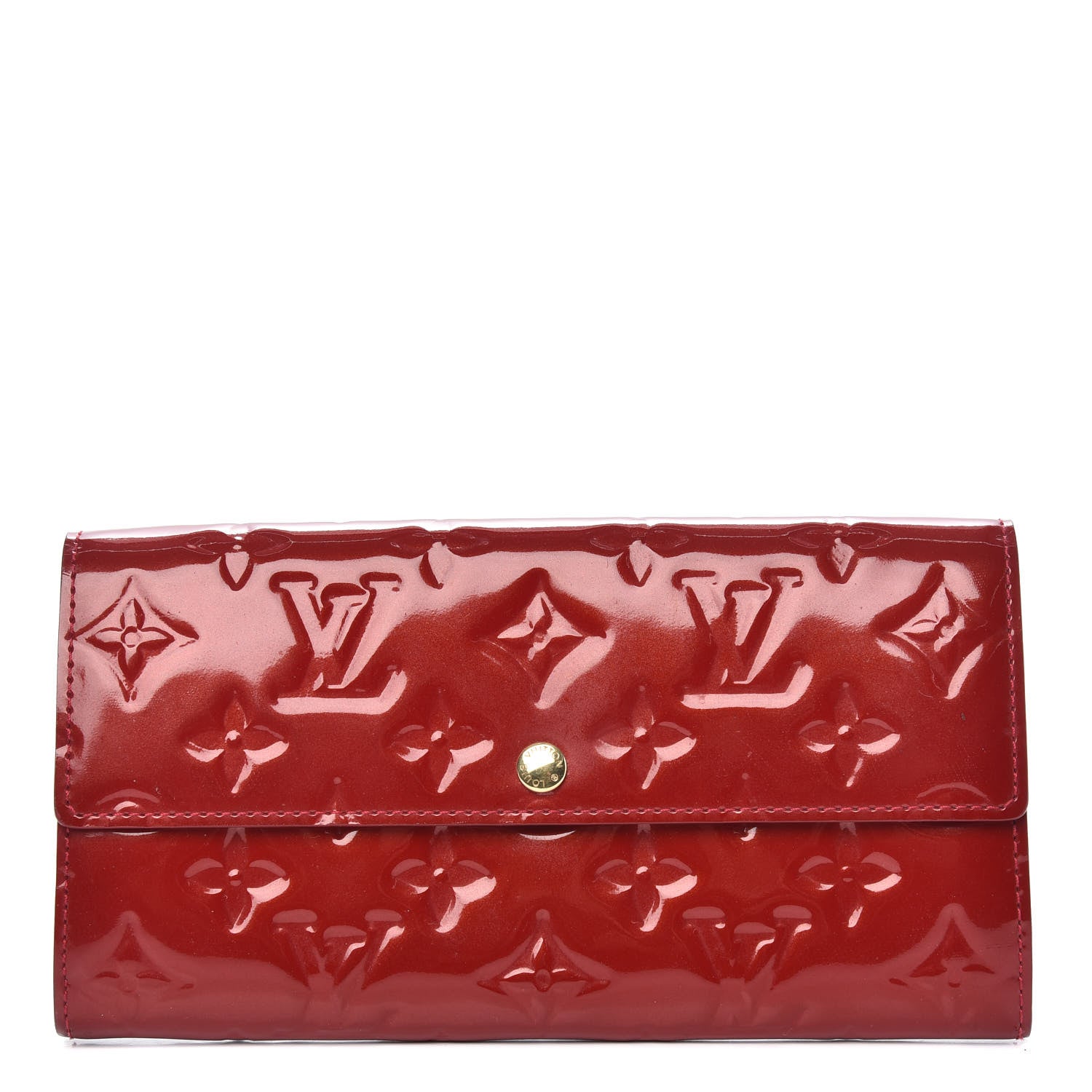 Louis Vuitton Vernis Sarah Wallet Pomme D'Amour 1 of 8