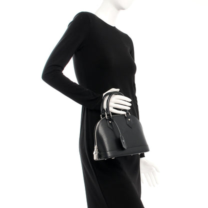 Louis Vuitton Epi Alma BB Black 2 of 8