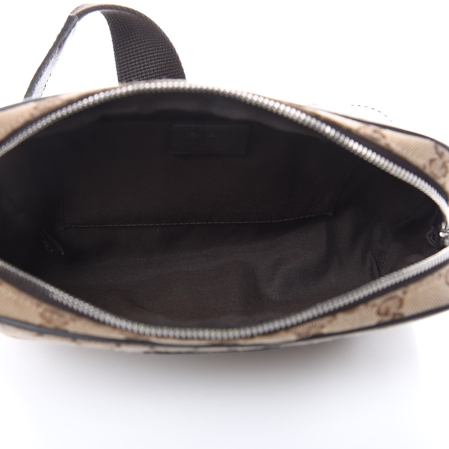 Gucci Monogram Belt Bag Dark Brown 5 of 11