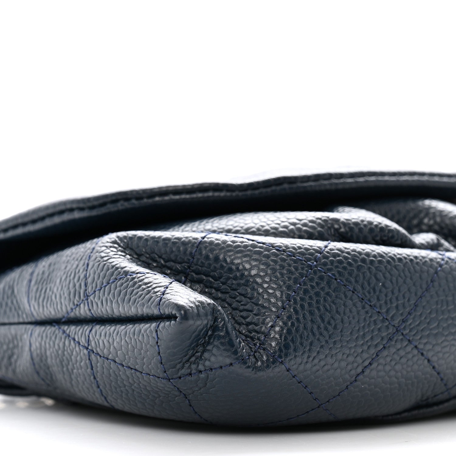 Chanel Caviar Half Moon Wallet On Chain WOC Marine 10 of 14