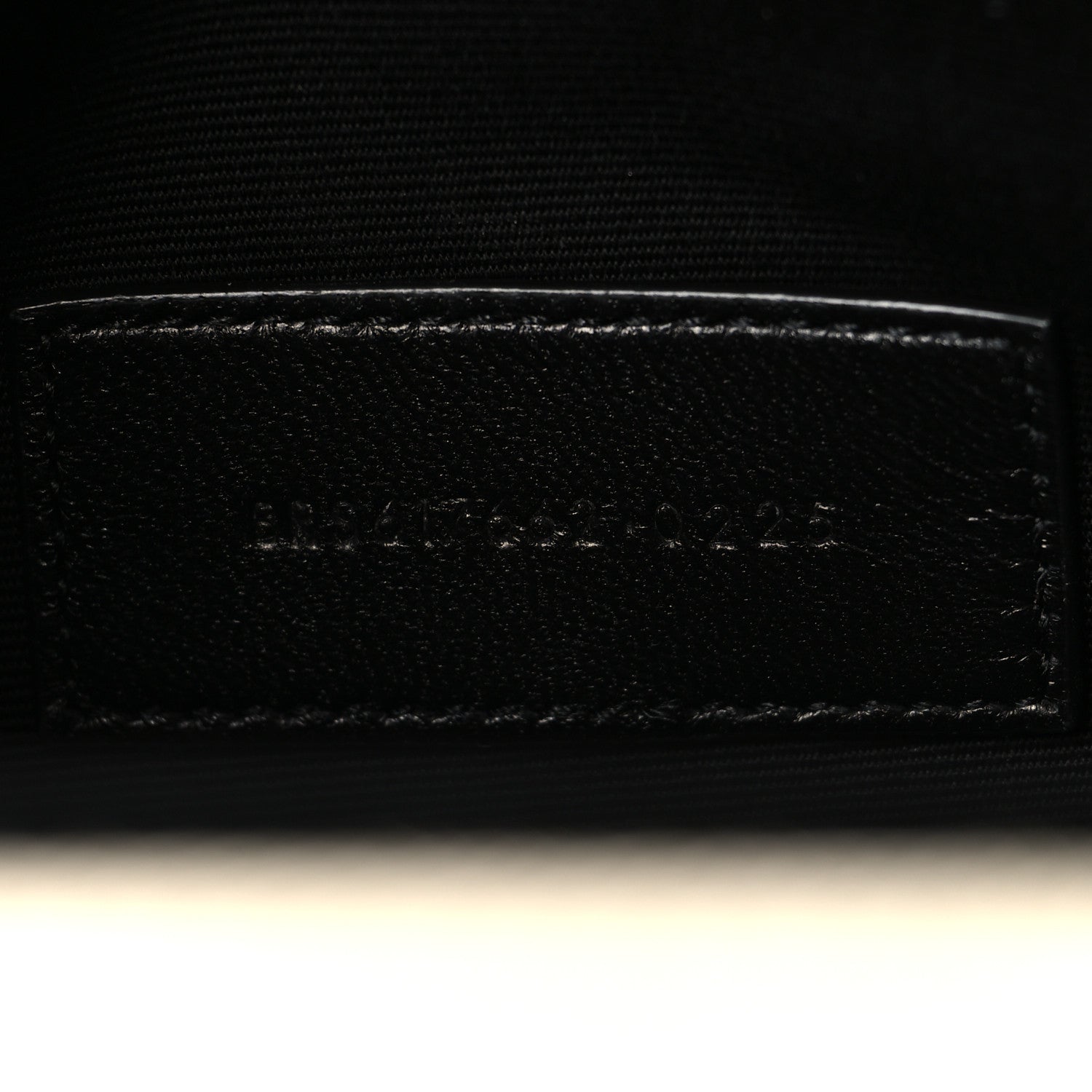 Saint Laurent Grain De Poudre Matelasse Chevron Cassandre Envelope Chain Wallet Crema Soft 7 of 8