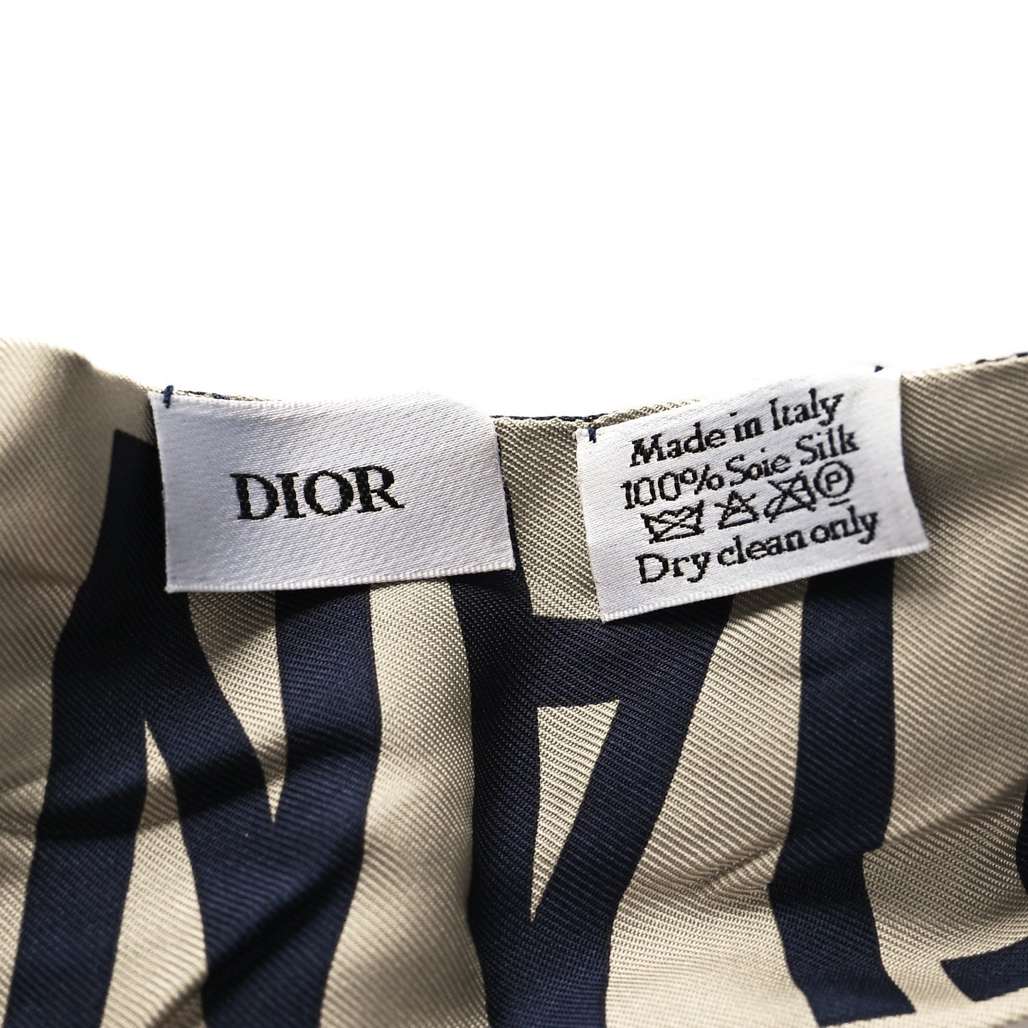 Silk Oblique Mitzah Scarf Blue