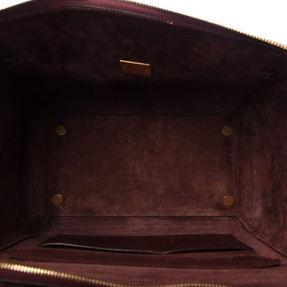 Celine Natural Calfskin Small Belt Bag Burgundy 5 of 14
