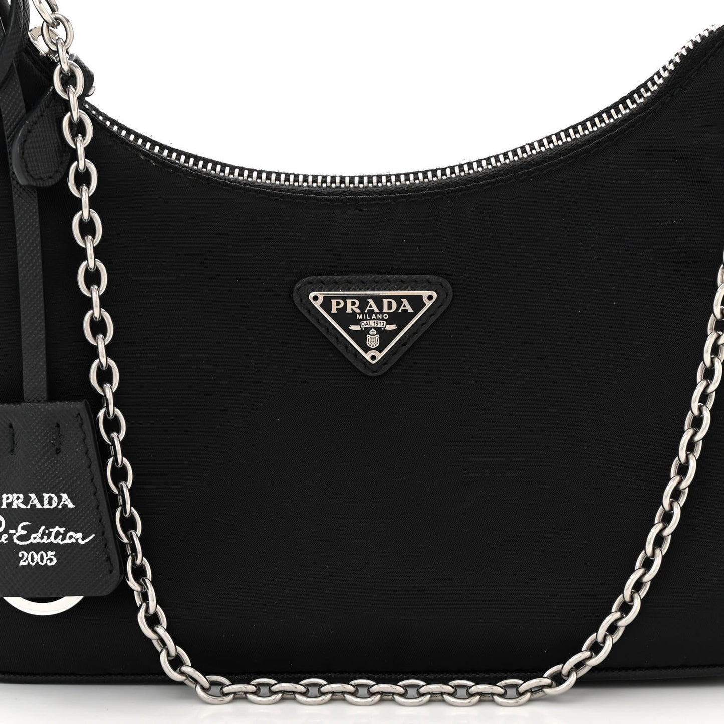 Nylon Re-Edition 2005 Shoulder Bag Black