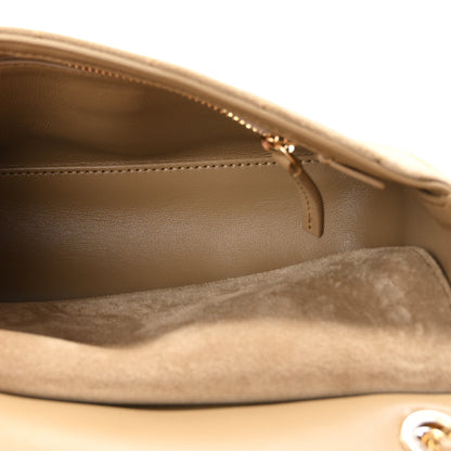 Chanel Suede Calfskin Mini Quilted Souplissimo Flap Dark Beige 5 of 11