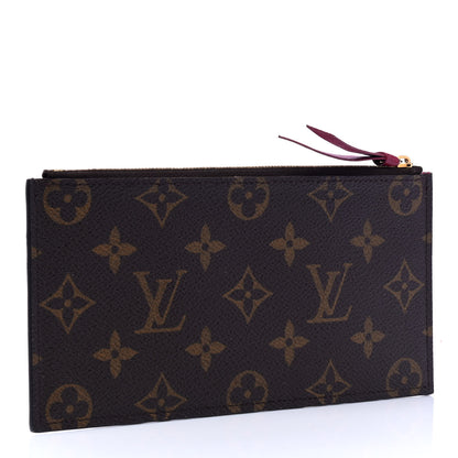 Louis Vuitton Monogram Felicie Chain Wallet Zippered Insert Fuchsia 2 of 4