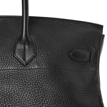 Hermes Taurillon Clemence JPG Birkin 42 Black 24 of 29