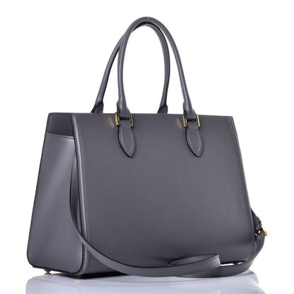Prada Saffiano Soft Calfskin Tote Marmo 4 of 9