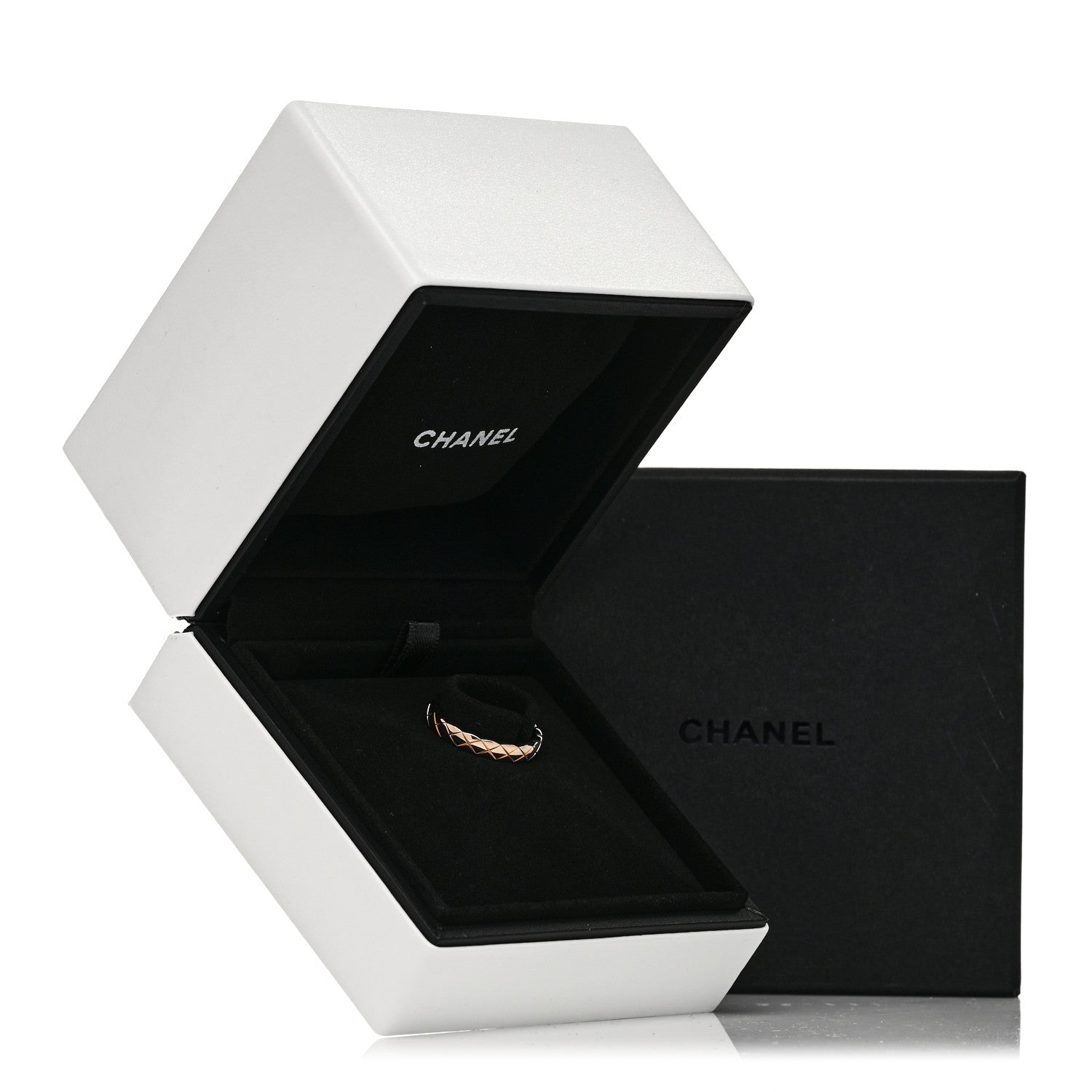 Chanel 18K Beige Gold Mini Coco Crush Ring 53 6.25 5 of 5