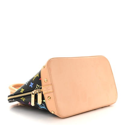 Louis Vuitton LOUIS VUITTON Monogram Multicolor Alma Black 4 of 11