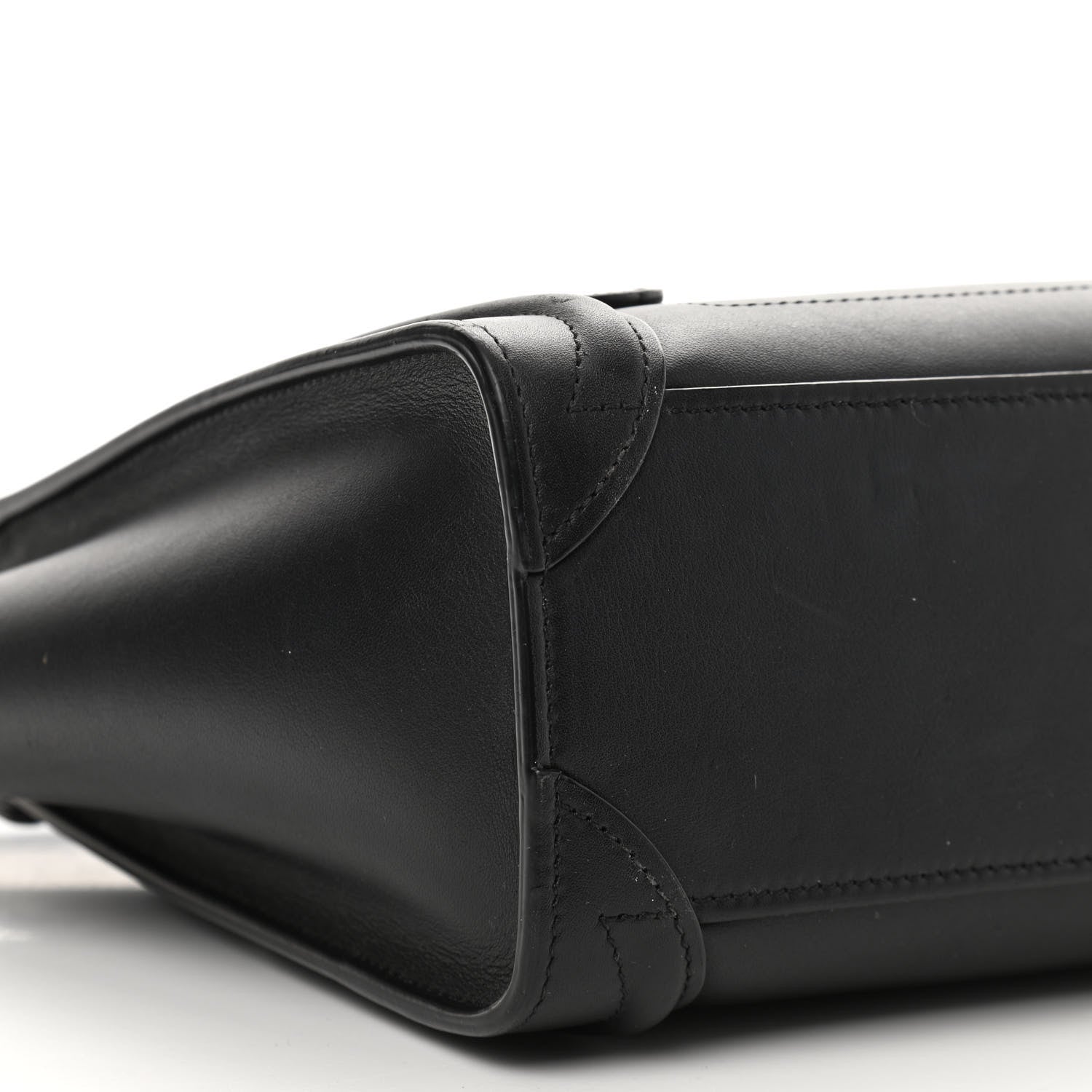 Celine Smooth Calfskin Nano Luggage Black 5 of 14