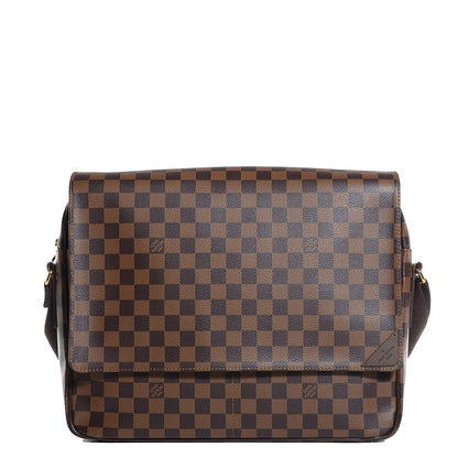 Louis Vuitton Damier Ebene Shelton MM 1 of 7