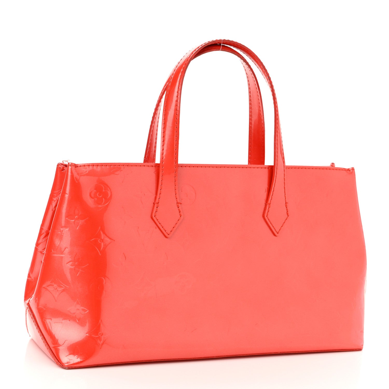 Louis Vuitton Vernis Wilshire PM Orange Sunset 3 of 11