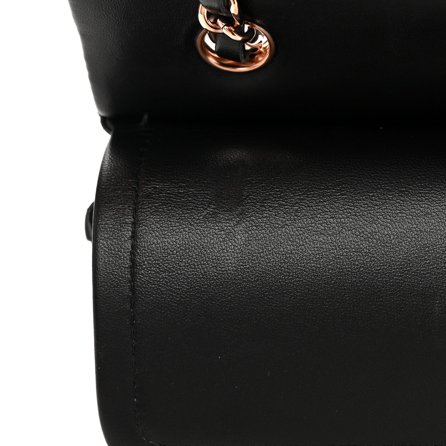 Chanel Lambskin Quilted Small Double Flap Black 13 of 16