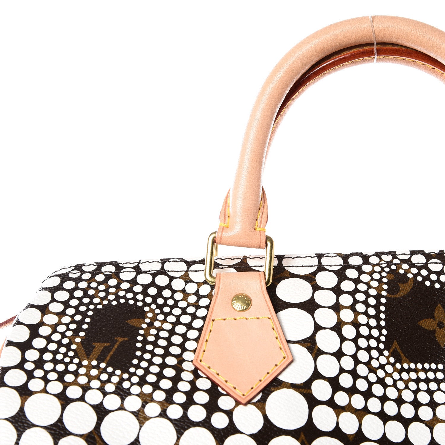 Louis Vuitton Monogram Kusama Town Speedy 30 White 11 of 11