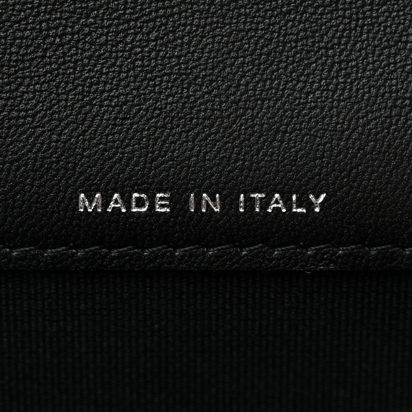 Lambskin Quilted Flap Card Holder Wallet So Black