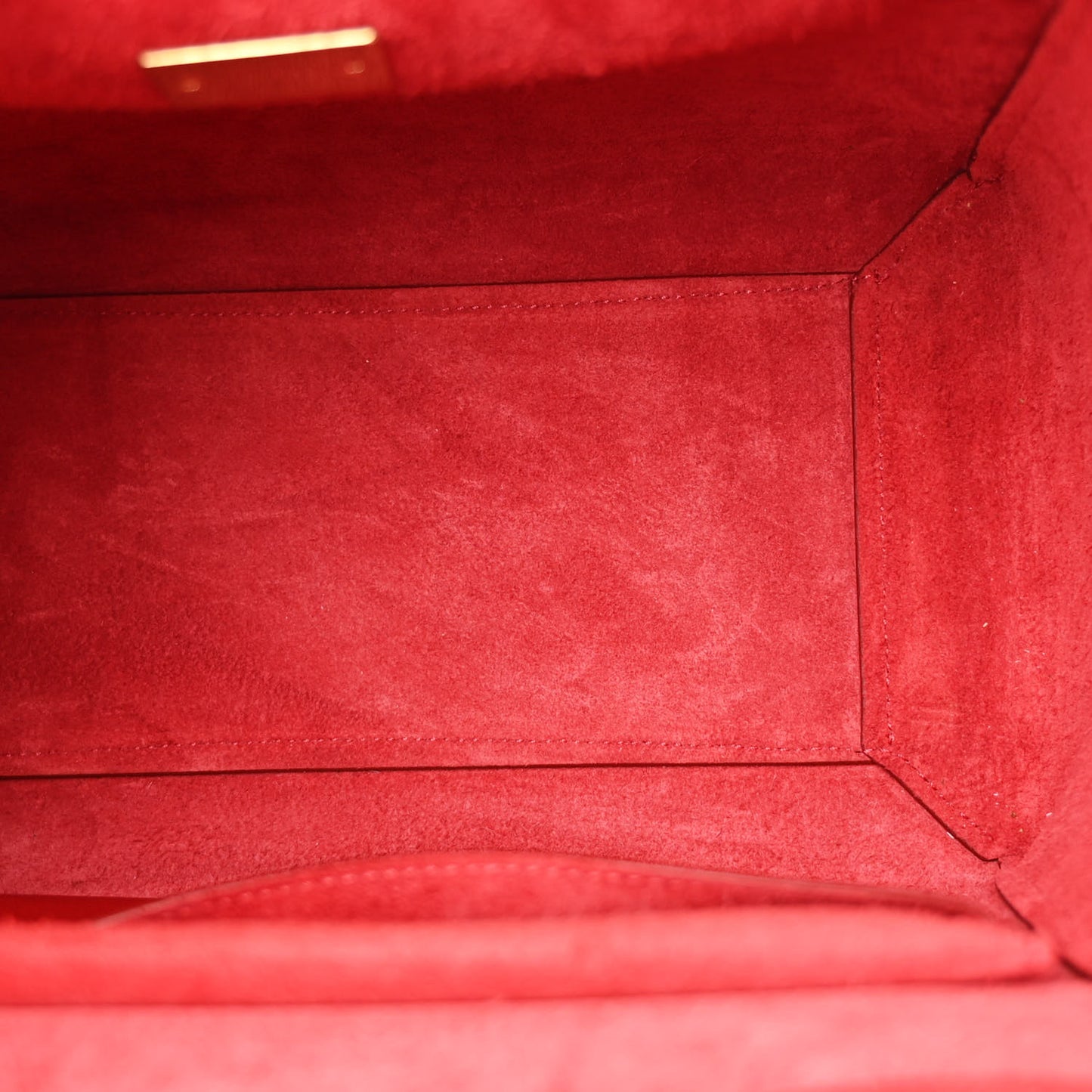 Baby Grained Calfskin Micro Belt Bag Coquelicot