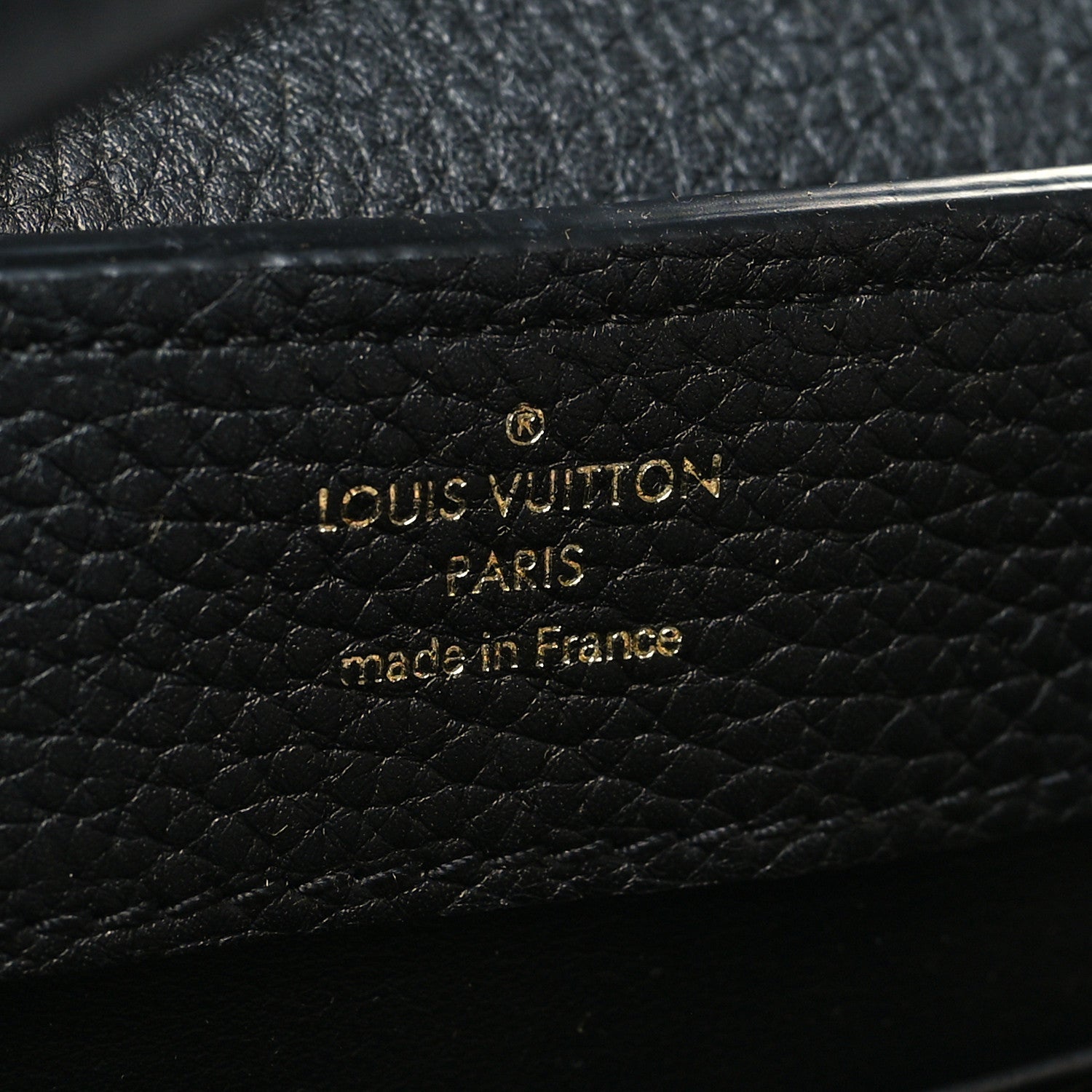 Louis Vuitton Taurillon Embellished Flower Crown Capucines Mini Black 7 of 10