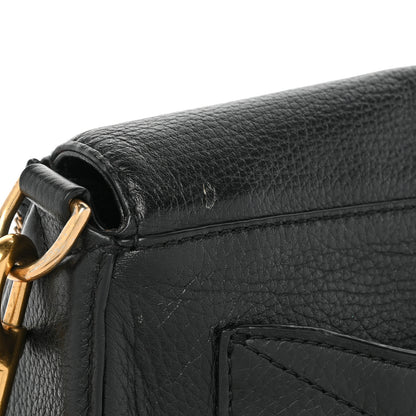 Marc Jacobs Pebbled Calfskin Recruit Nomad Crossbody Black 10 of 15
