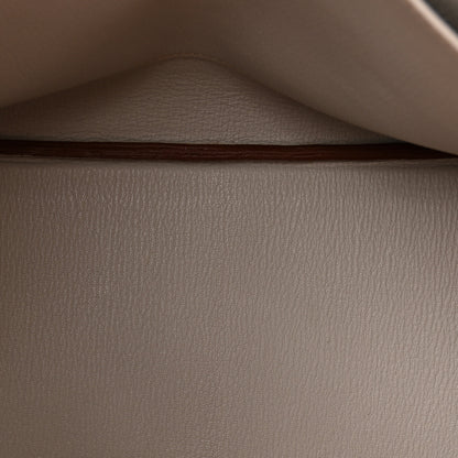 Hermes Togo Horseshoe Birkin 35 Orange Gris Perle 5 of 10