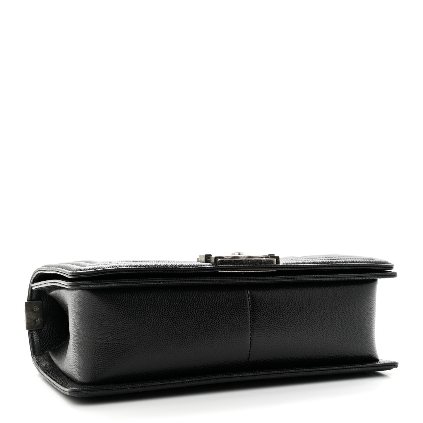 Caviar Quilted Medium Boy Flap Black