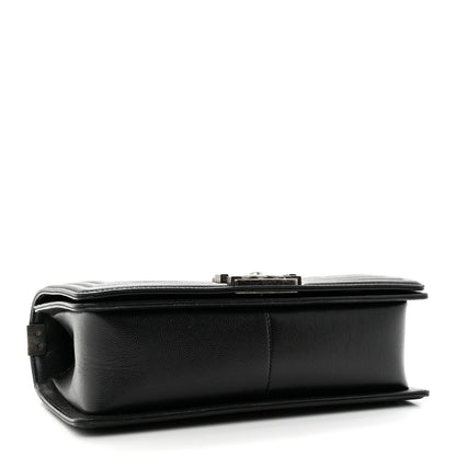 Chanel Caviar Quilted Medium Boy Flap Black 4 of 10