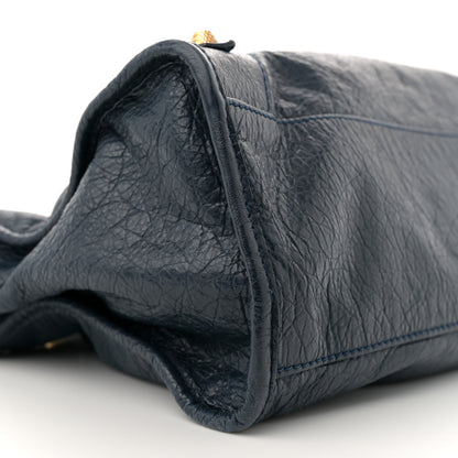Balenciaga Agneau Giant 12 Gold Hardware City Bleu Obscur 10 of 13