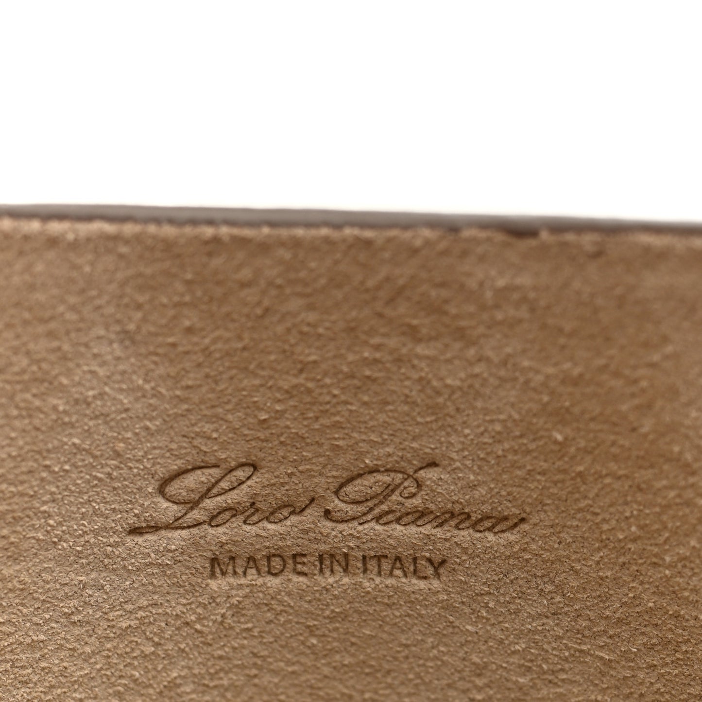 Grained Calfskin Bale Phone Case Warm Mastic