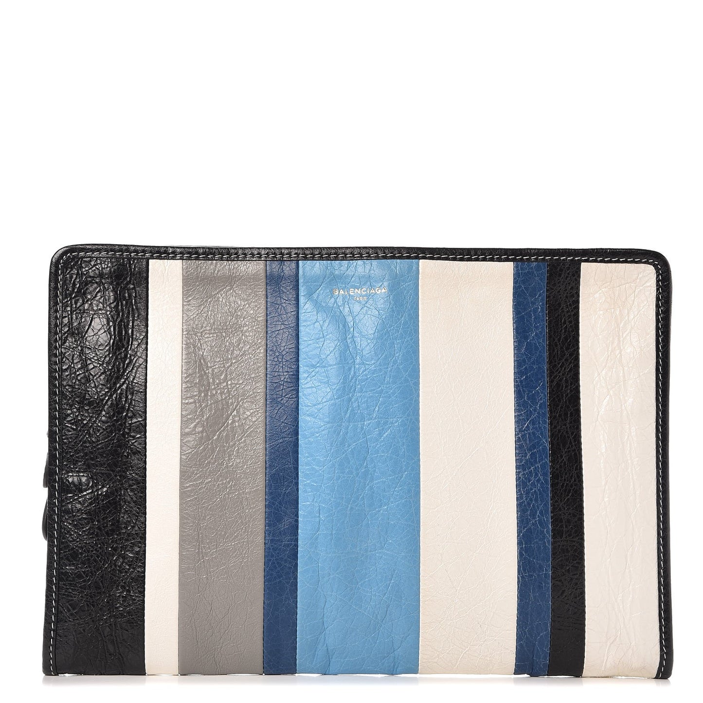 Veau Arena Multicolore Bazar Pouch Bleu Gris White Black