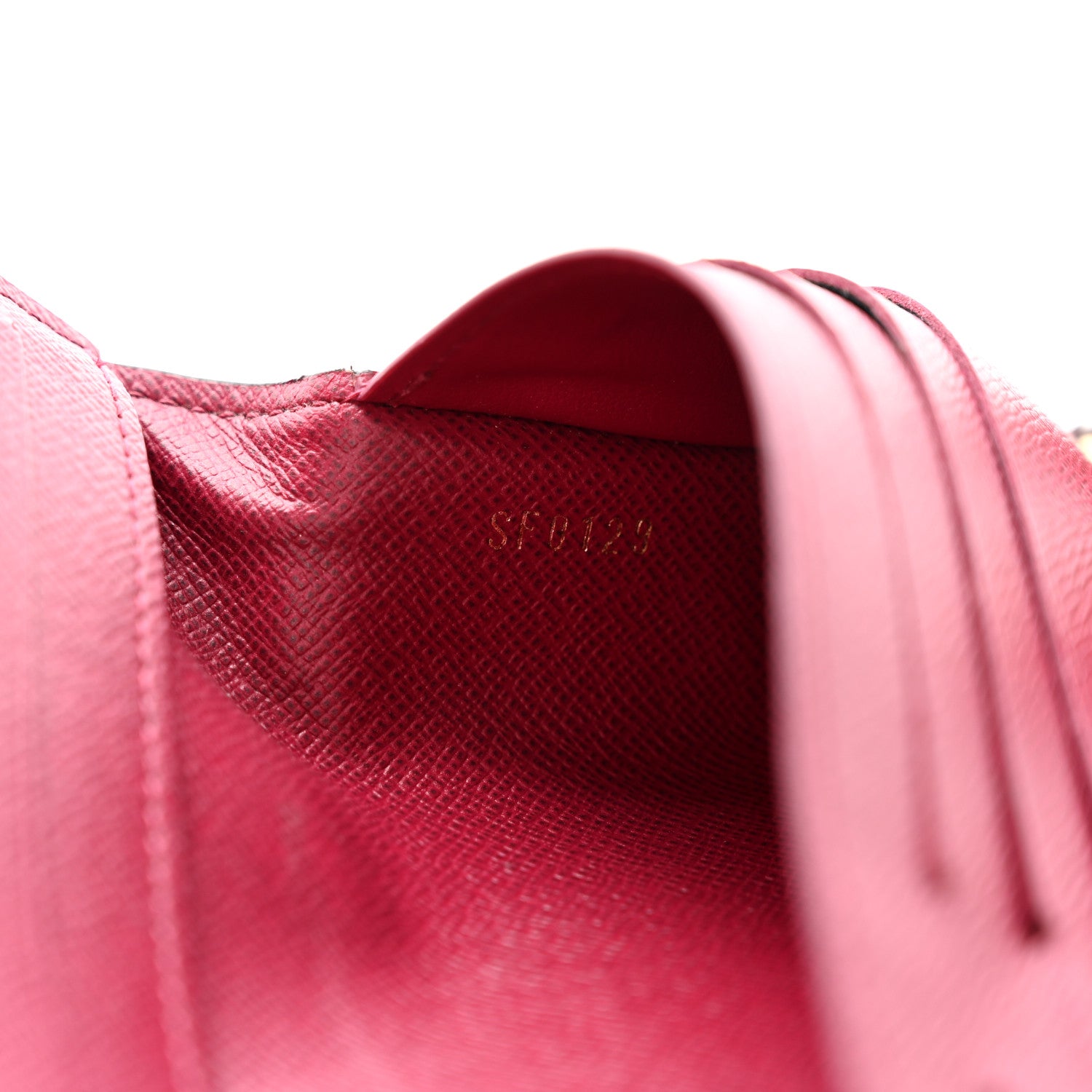 Louis Vuitton Monogram Adele Wallet Fuchsia 7 of 10